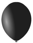 Balon heliu negru